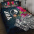 YAP Quilt Bed Set - YAP Summer Vibes Blue - Polynesian Pride