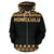 Honolulu All Over Zip up Hoodie Polynesian Design - Polynesian Pride