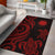 Nauru Area Rug - Red Tentacle Turtle Red - Polynesian Pride