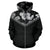Hawaii Vintage Pattern Zip up Hoodie BMW Hisbiscus - Polynesian Pride