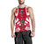 Samoa Men Tank Top - Polynesian Tattoo Flag White - Polynesian Pride