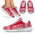 Tahiti Sporty Sneakers - Polynesian Chief Flag Version White - Polynesian Pride