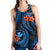 Polynesian Hawaii Women Racerback Tank - Blue Plumeria - Polynesian Pride