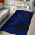 Hawaii Kakau Kanaka Map Polynesian AH Rug Blue Black - Polynesian Pride