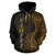 Tahiti Polynesian Hoodie Coconut Tree Gold - Polynesian Pride
