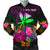 Polynesian Hawaii Personalised Kanaka Maoli Men's Bomber Jacket - Summer Hibiscus Reggae - Polynesian Pride