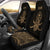 Guam Car Seat Covers - Guam Coat Of Arms In Crab - Th5 Universal Fit Black - Polynesian Pride