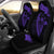 Hawaii Hibiscus Banzai Surfing Car Seat Cover Purple - Polynesian Pride