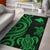 Papua New Guinea Area Rug - Green Tentacle Turtle Green - Polynesian Pride