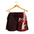 Vanuatu Polynesian Custom Personalised Women's Shorts - Coat Of Arm With Hibiscus - Polynesian Pride