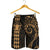 Cook Islands Polynesian Men'S Shorts 01 Gold - Polynesian Pride