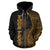 Marshall Islands Polynesian Custom Zip up Hoodie Coconut Gold - Polynesian Pride