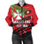 Wallis and Futuna Rugby Women Bomber Jacket Coconut Leaves Red - Polynesian Pride