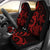 Chuuk Micronesian Car Seat Covers - Red Tentacle Turtle Universal Fit Red - Polynesian Pride