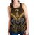 Maori Manaia New Zealand Women Racerback Tank Gold - Polynesian Pride