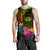 Polynesian Hawaii Polynesian Men's Tank Top - Hibiscus and Banana Leaves - Polynesian Pride