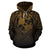 Tonga All Over Hoodie Lift up Gold - Polynesian Pride