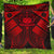 Samoa Polynesian Premium Quilt - Samoa Red Seal with Polynesian Tattoo Red - Polynesian Pride