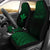 Hawaii Custom Personalised Car Seat Covers - Kanaka Maoli Polynesian Tattoo Fog Green Universal Fit Green - Polynesian Pride