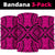 Polynesian Tradition Pink Bandana 3 - Pack - Polynesian Pride