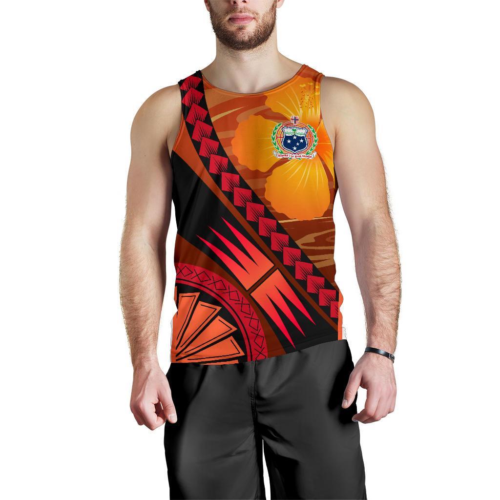 Tahiti Polynesian Men Tank Top - Sport Style - Polynesian Pride
