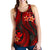 Polynesian Hawaii Women Racerback Tank - Red Plumeria - Polynesian Pride