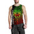 American Samoa Men's Tank Top - AS Seal Rocket Style (Reggae) - Polynesian Pride