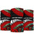 Anzac New Zealand Bandana, Poppies Lest We Forget Maori Soldiers Paua One Size Black - Polynesian Pride