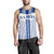 Manu Samoa Men's Tank Top Blue - White - Polynesian Pride