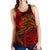 Samoa Women's Racerback Tank - Red Shark Polynesian Tattoo - Polynesian Pride