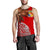 Tonga Men's Tank Top - Polynesian Palm Tree Flag - Polynesian Pride