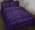 Hawaii Polyensian Turtle Quilt Bed Set Purple - Polynesian Pride