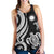 Nauru Women's Racerback Tank - White Tentacle Turtle - Polynesian Pride