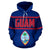 Guam Hoodie Guam Flag New Version - Polynesian Pride