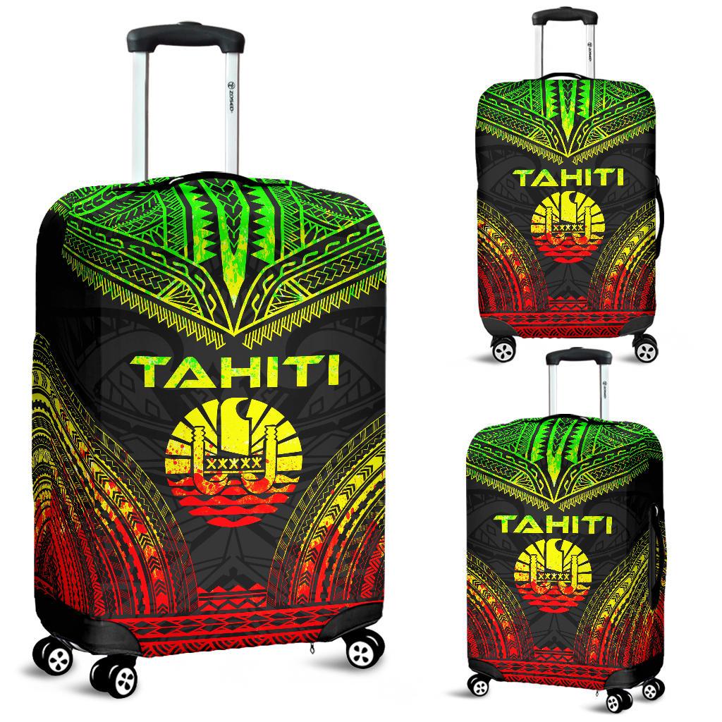 Tahiti Polynesian Chief Luggage Cover - Reggae Version Reggae - Polynesian Pride