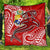 Tonga Premium Quilt - Red Shark Polynesian Tattoo Red - Polynesian Pride