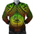 Polynesian American Samoa Personalised Men's Bomber Jacket - Reggae Vintage Polynesian Patterns Reggae - Polynesian Pride