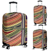 Polynesian Luggage Cover 10 Black - Polynesian Pride