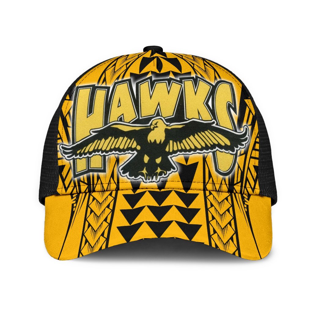 Hawaii - Nanakuli High Mesh Back Cap - AH Mesh Back Cap Universal Fit Art - Polynesian Pride