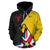 Niue Pullover Hoodie Niue Uga Flag Grunge Special A02 - Polynesian Pride