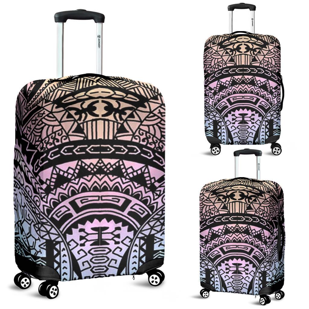 Polynesian Luggage Cover 48 Black - Polynesian Pride