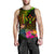 Kosrae Polynesian Men's Tank Top - Hibiscus and Banana Leaves - Polynesian Pride