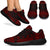 Fiji Sporty Sneakers - Polynesian Chief Red Version Black - Polynesian Pride