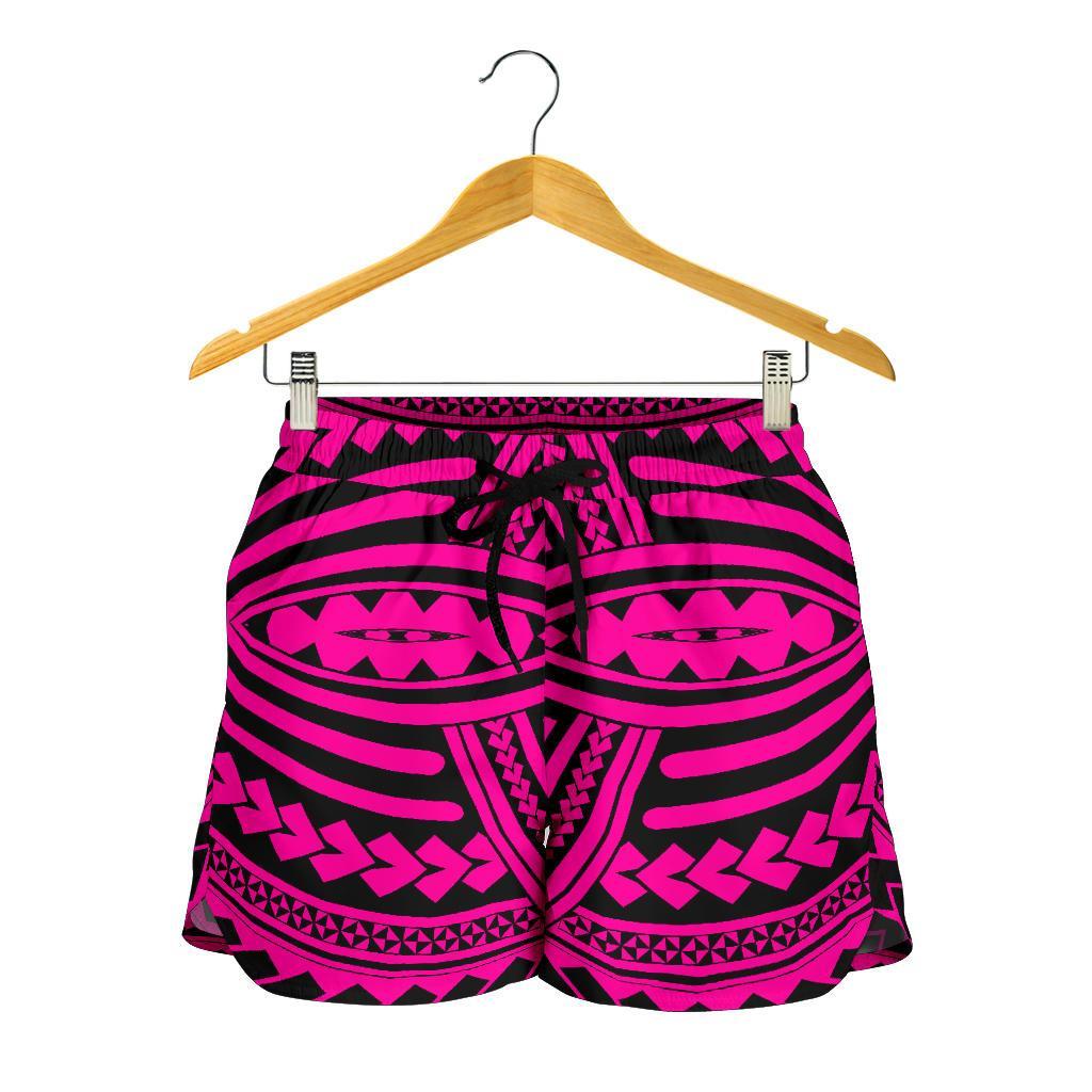 Polynesian Seamless Pink Women's Short - Polynesian Pride