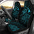 Hawaii Sea Turtle Is Swimming Toward Car Seat Covers Blue - Polynesian Pride