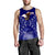 American Samoa Polynesian Men's Tank Top - American Samoa Flag with Polynesian Tattoo - Polynesian Pride