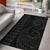 Hawaii Kakau Polynesian Rug Rug Grey - Polynesian Pride