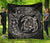 Hawaiian Turtle Polynesian White Premium Quilt White - Polynesian Pride