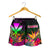 Polynesian Hawaii Kanaka Maoli Women's Shorts - Summer Hibiscus - Polynesian Pride