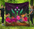 Kosrae Premium Quilt - Summer Hibiscus - Polynesian Pride